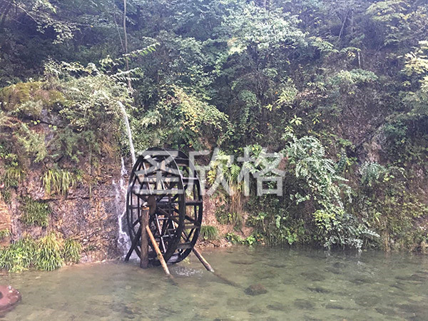 景觀水車